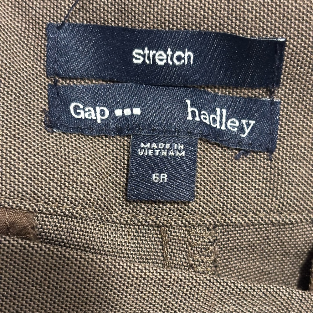 GAP Hadley Bootcut Pants in Brown 6 - Picture 2 of 7